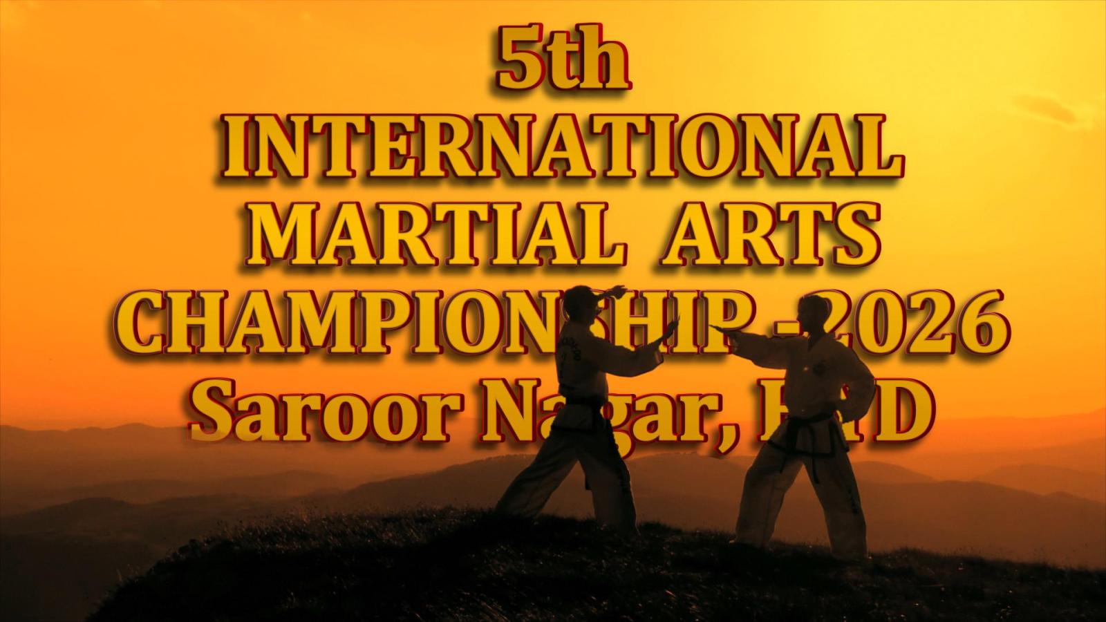 5th International Martial Arts Championship - 2026