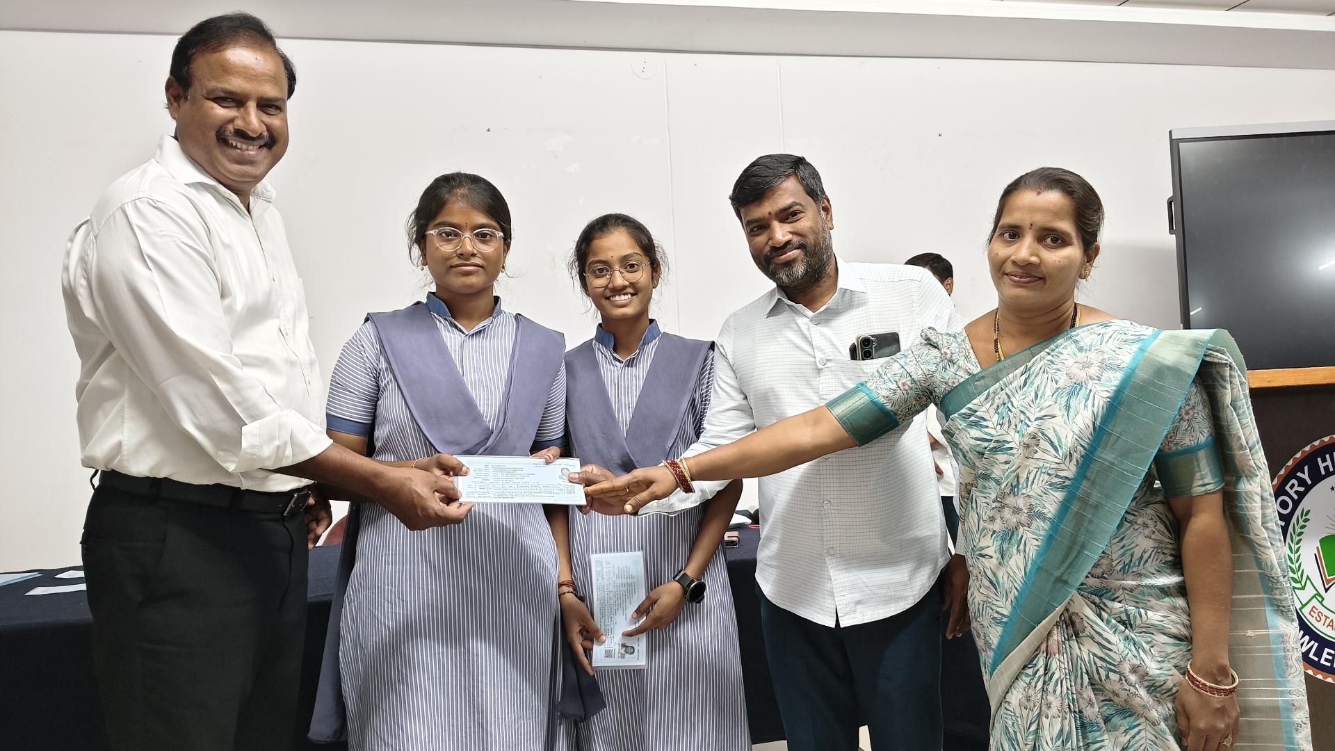 Gallery image for Hall Tickets distribution Ceremony